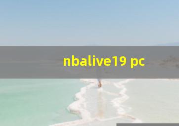 nbalive19 pc